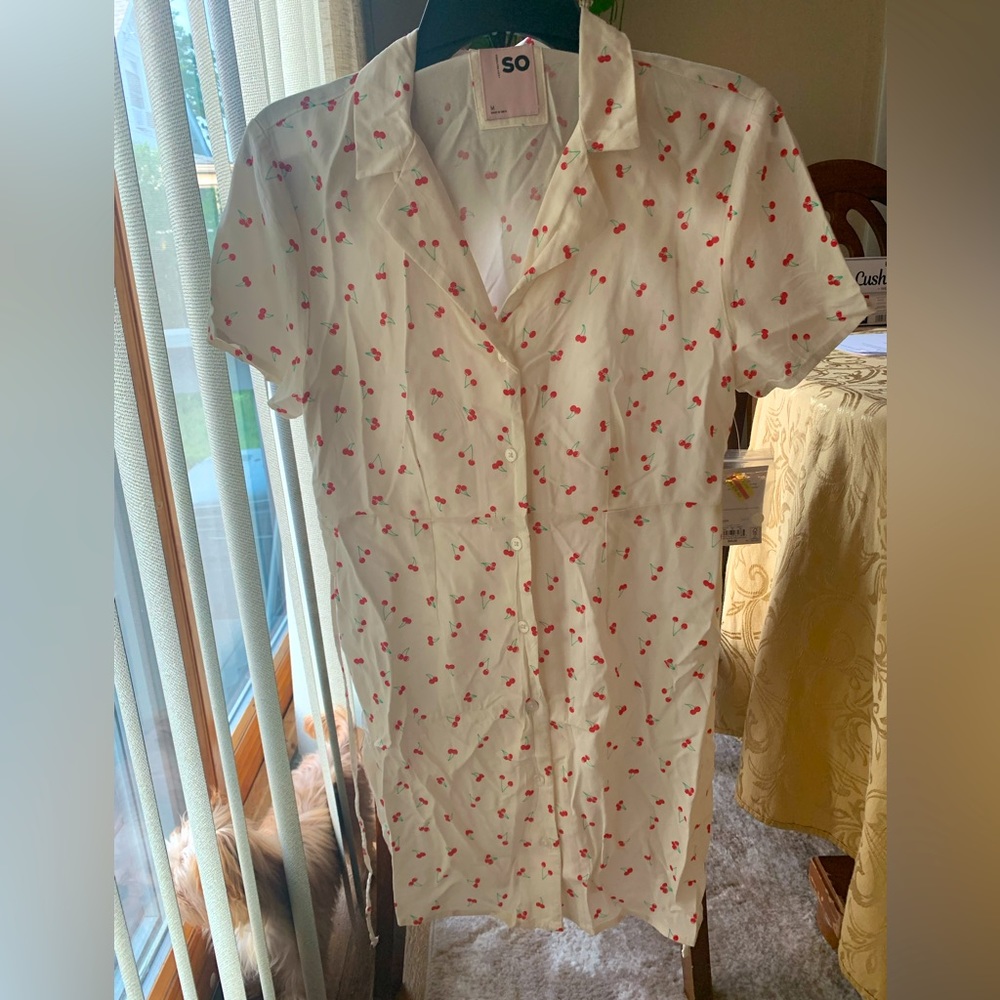 SO / NWT / Cherry Dress / MEDIUM